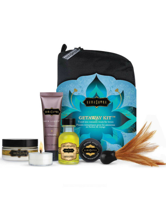 KIT KAMASUTRA - ROMNTICO E LUXUOSO EM TAMANHO VIAGEM