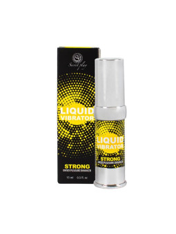 SECRETPLAY - LIQUID VIBRADOR ESTIMULADOR UNISEX FORTE 15 ML