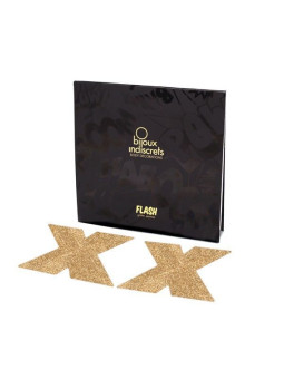 BIJOUX INDISCRETS - CAPAS DE BICOFLASH OURO