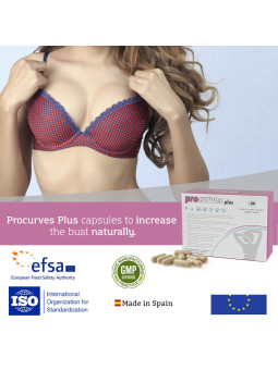 500 COSMETICS - PROCURVES MAIS PÍLULAS NATURAIS DE REFORÇO DA MAMA