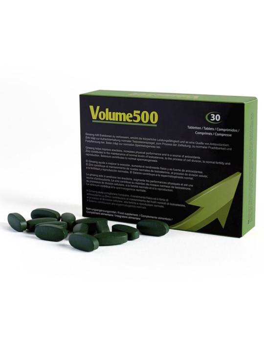 500 COSMETICS - VOLUME 500 AUMENTAR A QUANTIDADE E QUALIDADE DO ESPERMÃO
