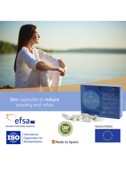 500 COSMETICS - ZEN PILLS CÁPSULAS PARA REDUZIR A ANSIEDADE