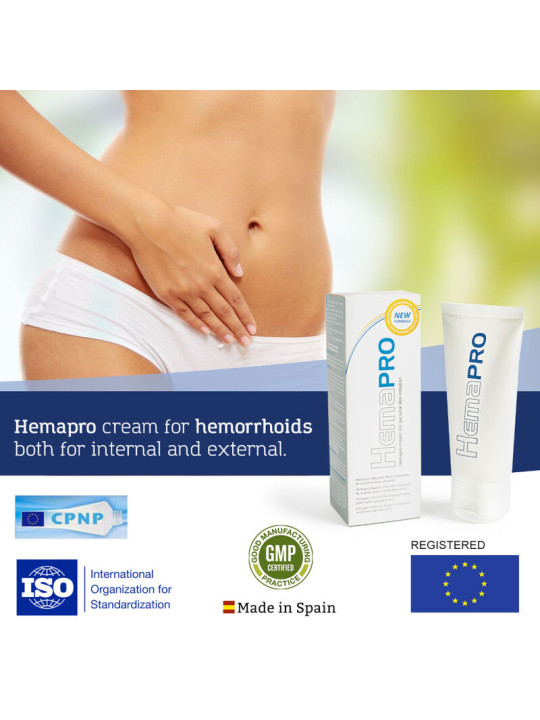 500 COSMETICS - HEMAPRO CREME PARA TRATAMENTO DE HEMORRÓIDES