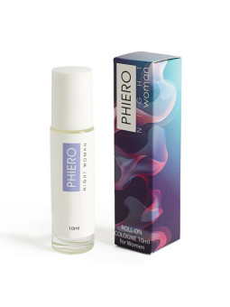 500 COSMETICS - MULHER DA NOITE DE PHIERO. PERFUME COM FEROMONAS EM FORMATO DE ROLL-ON PARA MULHERES