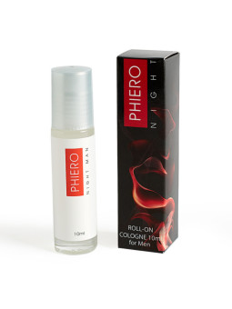 500 COSMETICS - PHIERO NIGHT MAN PERFUME FEROMÔNIOS PARA HOMENS COM ROLL-ON