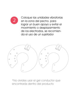 500 COSMETICS - ELETROESTIMULAÇÃO DE AUMENTO DA MAMA U
