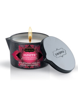 KAMASUTRA - VELA DE MASSAGEM MORANGOS DREAMS 170 GR