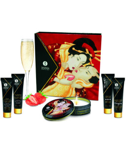 SHUNGA - KIT SECRETO DE MORANGOS E CAVA DE GEIXA