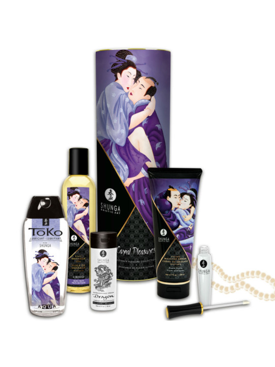 SHUNGA - KIT COLEÇÃO PRAZERES CARNAIS