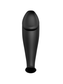 PRETTY LOVE - PLUG ANAL FORMA DE PÊNIS DE SILICONE PRETO