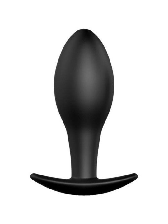 PRETTY LOVE - PLUG ANAL NCORA DE SILICONE 8.5 CM PRETO