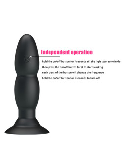 PRETTY LOVE - VIBRADOR LOVE PLUG E ROTAO POR CONTROLE REMOTO