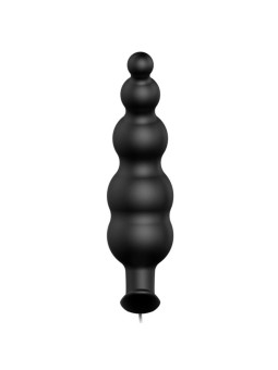 PRETTY LOVE - PLUG ANAL ESTIMULAO EXTRA DE SILICONE E 12 MODOS DE VIBRAO PRETO