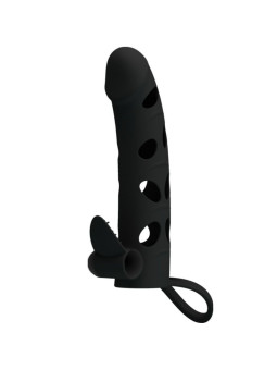 PRETTY LOVE - CAPA DE SILICONE COM VIBRAO 15.2 CM