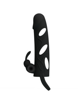 PRETTY LOVE - CAPA DE SILICONE COM VIBRAO 14 CM 1.0