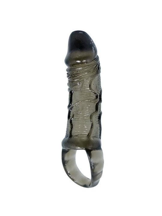 BAILE - BAINHA DE EXTENSO DE PÊNIS COM ALA PARA TESTÍCULOS 11.5 CM