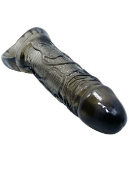 BAILE - BAINHA DE EXTENSO DE PÊNIS COM ALA PARA TESTÍCULOS 11.5 CM