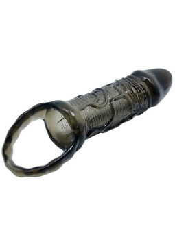 BAILE - BAINHA DE EXTENSO DE PÊNIS COM ALA PARA TESTÍCULOS 11.5 CM