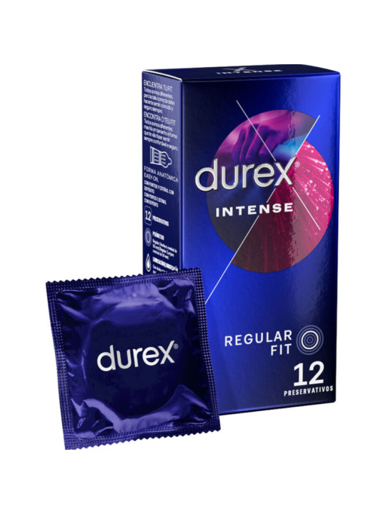 DUREX - ORGÁSMICO INTENSO 12 UNIDADES