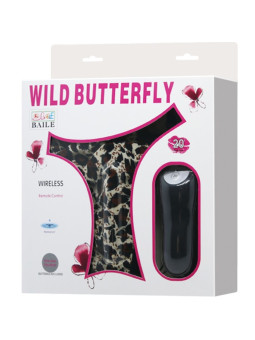 BAILE - CALCINHA FIO DENTAL COM VIBRADOR BALA E CONTROLE REMOTO PRETA