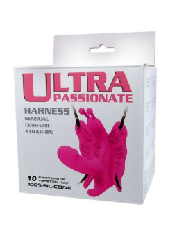 BAILE - ARNÊS DE BORBOLETA VIBRANTE ULTRA APAIXONADO