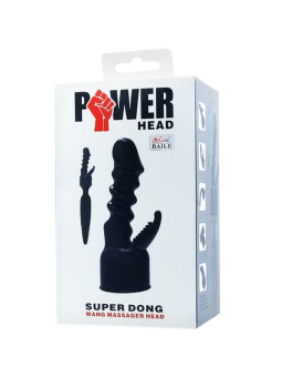 BAILE - CABEA INTERCAMBIVEL POWER HEAD PARA ESTIMULAO INTERNA E DO CLITÓRIS