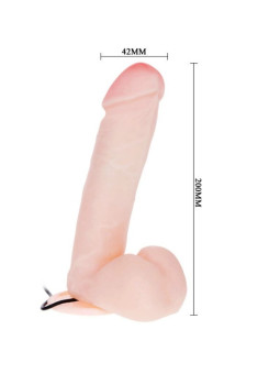 BAILE - DILDO REALISTA COM VIBRAO 20 CM