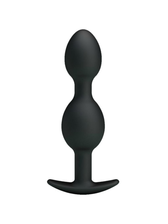 PRETTY LOVE - BOLAS ANAIS DE SILICONE 12.5 CM PRETAS