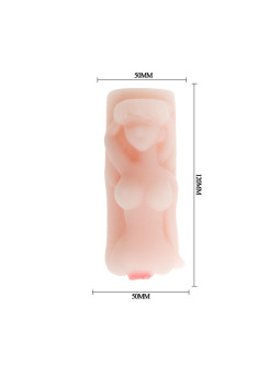 BAILE - TENTAO PAIXO SENHORA FEMININO TORSO MASCULINO MINI MASTURBADOR