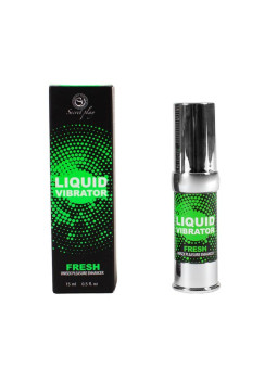 SECRETPLAY - FRESH LIQUID VIBRATOR ESTIMULADOR & INTENSIFICADOR DE PRAZER 15 ML