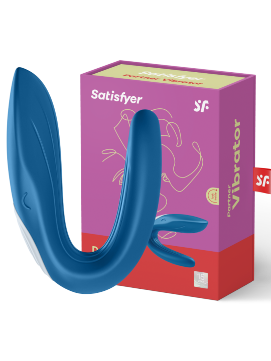 SATISFYER - PARTNER TOY WHALE VIBRATOR ESTIMULANDO AMBOS OS PARTNERS EDIÇÃO 2020