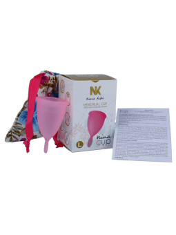 NINA KIKÍ - COPO MENSTRUAL ROSA - TAMANHO L