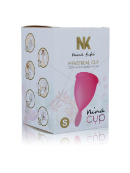 NINA KIKÍ - COPO MENSTRUAL ROSA - TAMANHO S