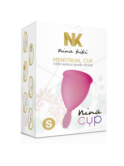 NINA KIKÍ - COPO MENSTRUAL ROSA - TAMANHO S