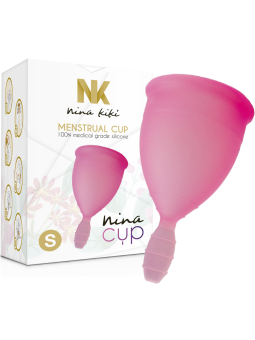 NINA KIKÍ - COPO MENSTRUAL ROSA - TAMANHO S