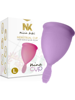 NINA KIKÍ - COPO MENSTRUAL ROXO - TAMANHO L