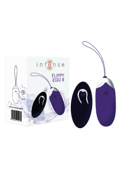 INTENSE - FLIPPY II VIBRANTE OVO COM CONTROLE REMOTO ROXO