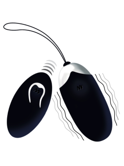 INTENSE - FLIPPY II VIBRANTE OVO COM CONTROLE REMOTO PRETO