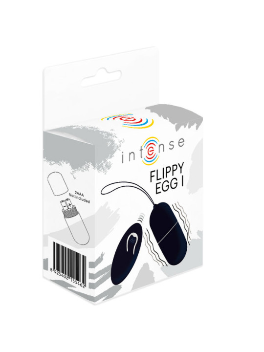 INTENSE - FLIPPY I VIBRATING OGG COM CONTROLE REMOTO PRETO