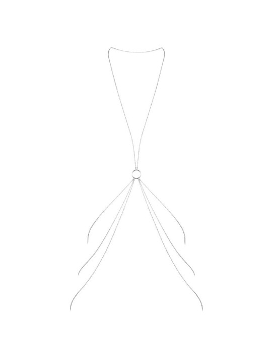 BIJOUX INDISCRETS - MAGNIFIQUE CORRENTES DE METAL PARA O CORPO 8 PRATA