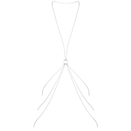 BIJOUX INDISCRETS - MAGNIFIQUE CORRENTES DE METAL PARA O CORPO 8 PRATA