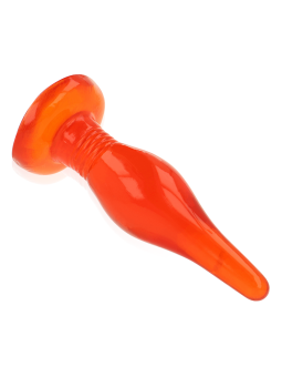 BAILE - PLUG ANAL SOFT TOUCH VERMELHO 14.2 CM