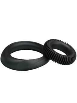BAILE - KIT 2 ANÉIS DE SILICONE ANEL MASCULINO