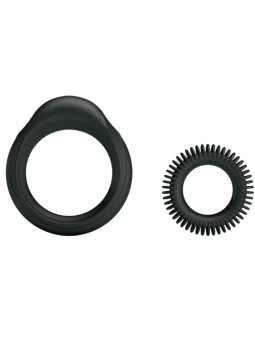 BAILE - KIT 2 ANÉIS DE SILICONE ANEL MASCULINO