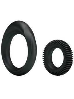 BAILE - KIT 2 ANÉIS DE SILICONE ANEL MASCULINO