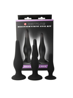 PRETTY LOVE - KIT DE INICIAO DE SILICONE PARA PLUGS ANAIS