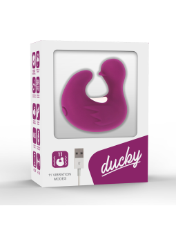 COVERME - DEDAL DE PATO ESTIMULANTE DE SILICONE RECARREGÁVEL DUCKYMANIA