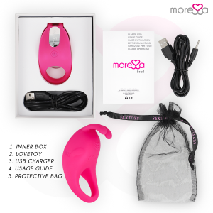 MORESSA - BRAD PREMIUM SILICONE RECARREGVEL ROSA