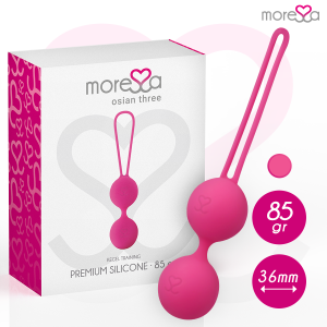 MORESSA - OSIAN TRÊS SILICONE PREMIUM ROSA