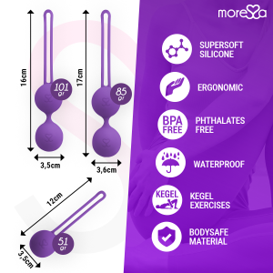 MORESSA - CONJUNTO OSIAN PREMIUM SILICONE LILS